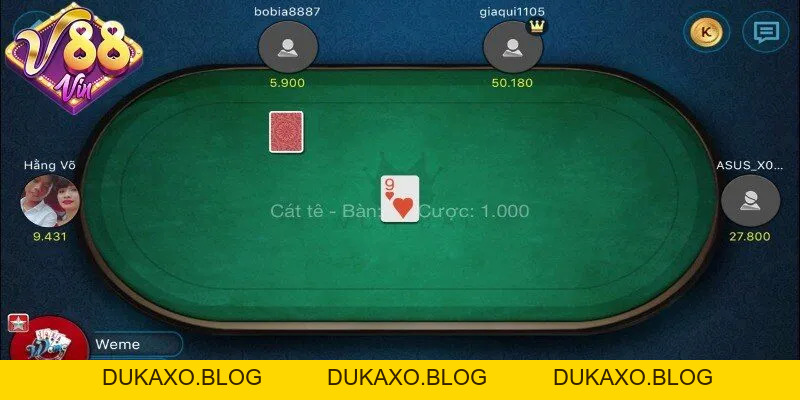 Bài catte online là gì - Tổng hợp mẹo chiến thắng dễ dàng - DUKAXO